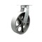 Service Caster 10'' Extra Heavy Duty Semi Steel Cast Iron Wheel Swivel Top Plate Caster CRAN-SCC-KP92S1030-SSR - alternate 1